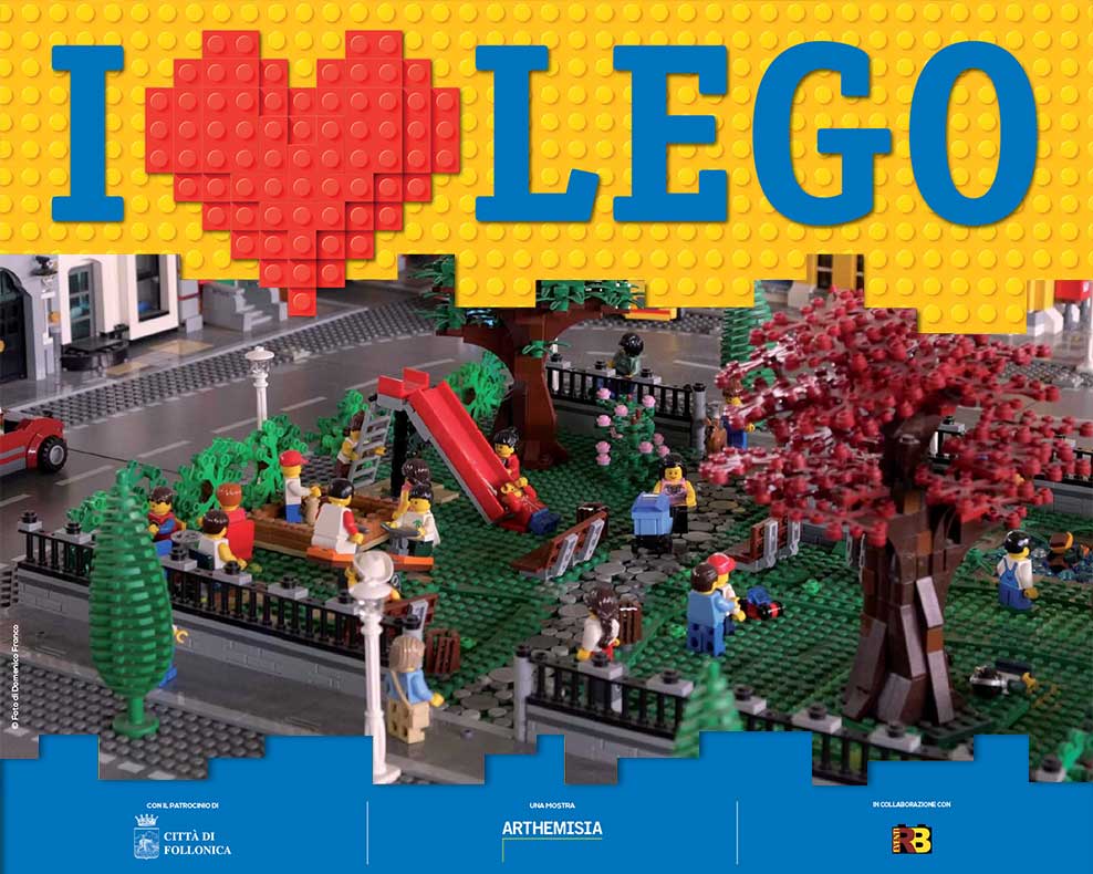 I LOVE LEGO. Follonica 14 luglio - 20 settembre 2019