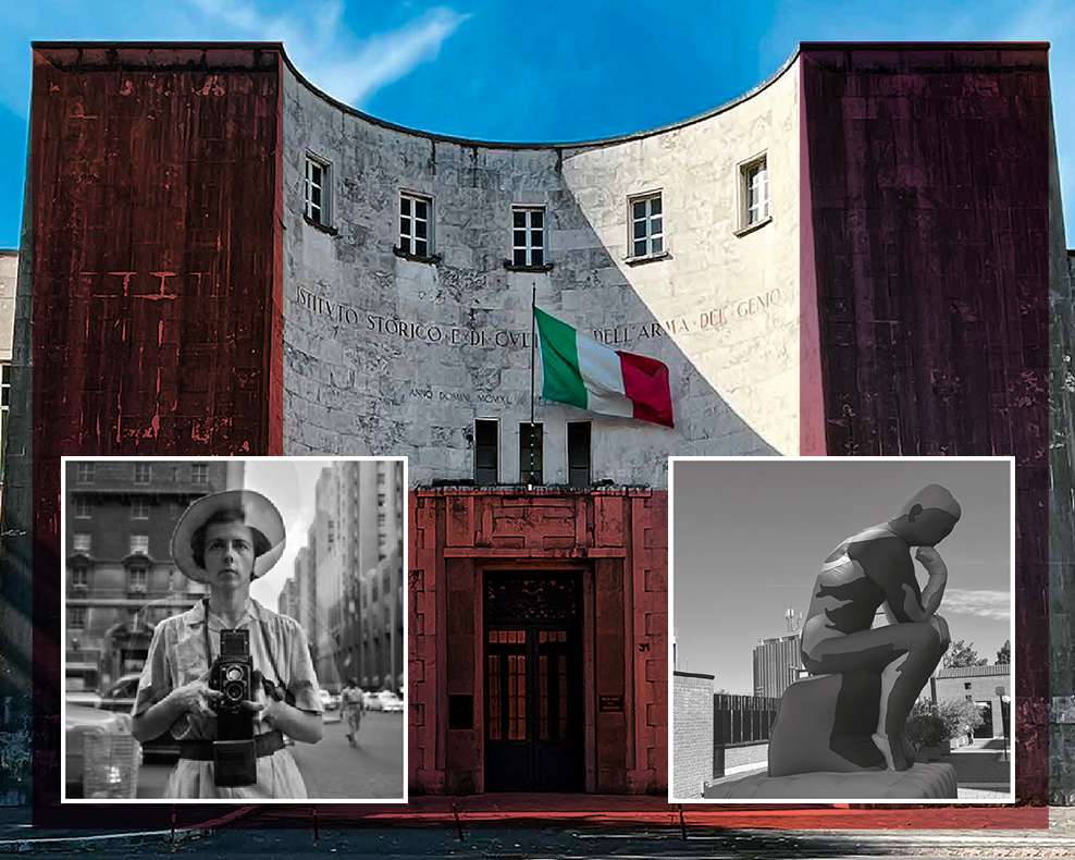 Vivian Mayer e Ugo Nespolo al Museo del Genio - Roma