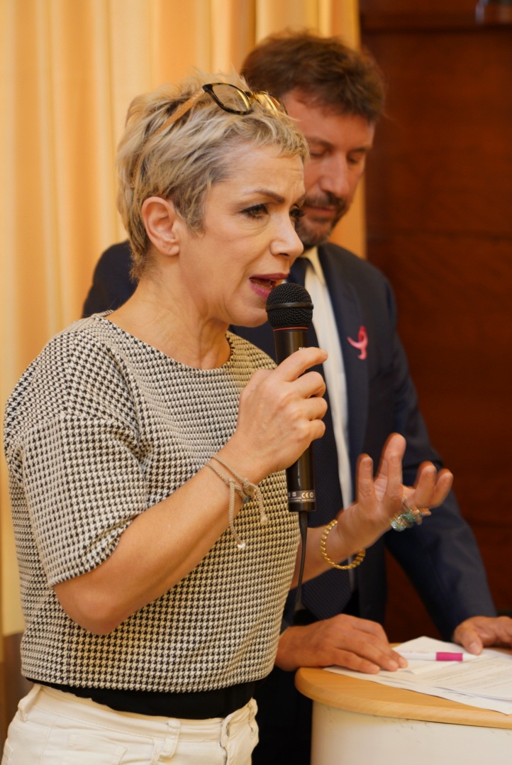 Rossana Banfi, Madrina Komen Italia