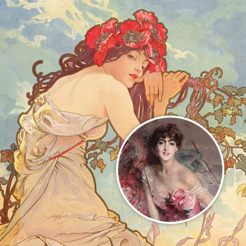 Alphonse Mucha e Giovanni Boldini a Ferrara