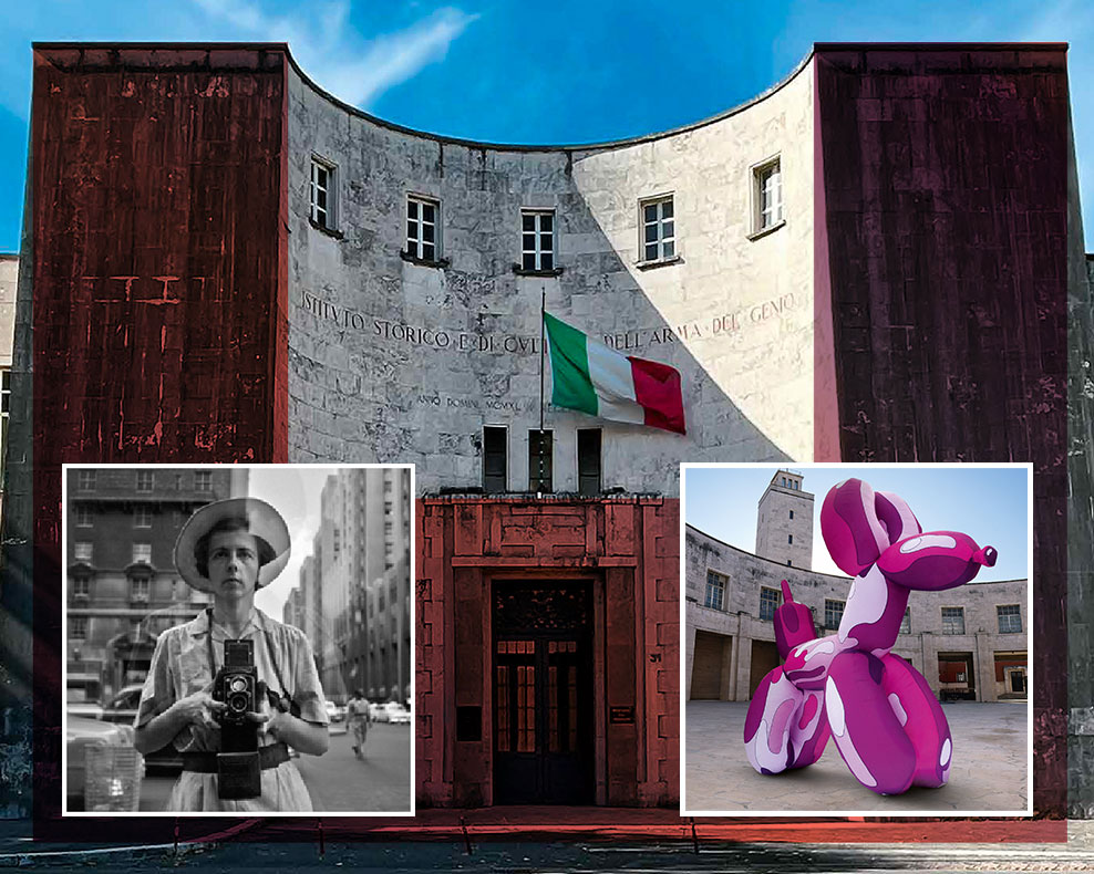 Vivian Mayer e Ugo Nespolo al Museo del Genio - Roma