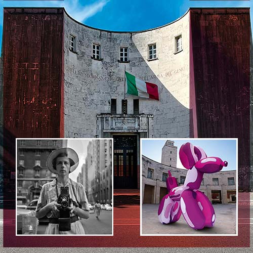 Vivian Mayer e Ugo Nespolo al Museo del Genio - Roma